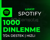 ⭐[KALİTELİ] SPOTİFY 1000 DİNLENME⭐