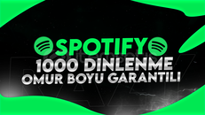 ⭐[KALİTELİ] SPOTİFY +1.000 DİNLENME GARANTİLİ⭐
