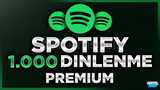 ⭐[KALİTELİ] SPOTİFY 1000 PREMİUM DİNLENME⭐