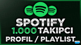 ⭐[KALİTELİ] SPOTİFY 1000 TAKİPÇİ⭐