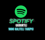 ⚡️ [KALİTELİ] SPOTİFY 1000 TAKİPÇİ ⚡️