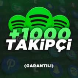 ⭐[KALİTELİ] SPOTİFY 1000 TAKİPÇİ⭐