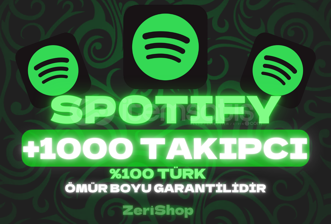 ⭐️KALİTELİ⭐️SPOTİFY 1000 TAKİPÇİ ♻️ÖBG♻️ ⭐️KALİTELİ⭐️SPOTİFY 1000 TAKİPÇİ ♻️ÖBG♻️
