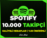 ⭐[KALİTELİ] SPOTİFY 10000 TAKİPÇİ