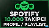 ⭐[KALİTELİ] SPOTİFY 10000 TAKİPÇİ⭐