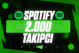 ⭐[KALİTE] Spotify 2000 Gerçek Takipçi