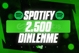 ⭐[KALİTELİ] Spotify 2500 Premium Dinlenme