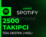 ⭐[KALİTELİ] SPOTİFY 2500 TAKİPÇİ⭐