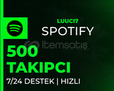 ⭐[KALİTELİ] SPOTİFY 500 TAKİPÇİ⭐