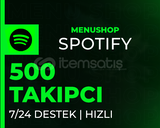 ⭐[KALİTELİ] SPOTİFY 500 TAKİPÇİ⭐