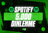 ⭐[KALİTELİ] Spotify 5000 Premium Dinlenme