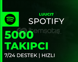 ⭐[KALİTELİ] SPOTİFY 5000 TAKİPÇİ⭐