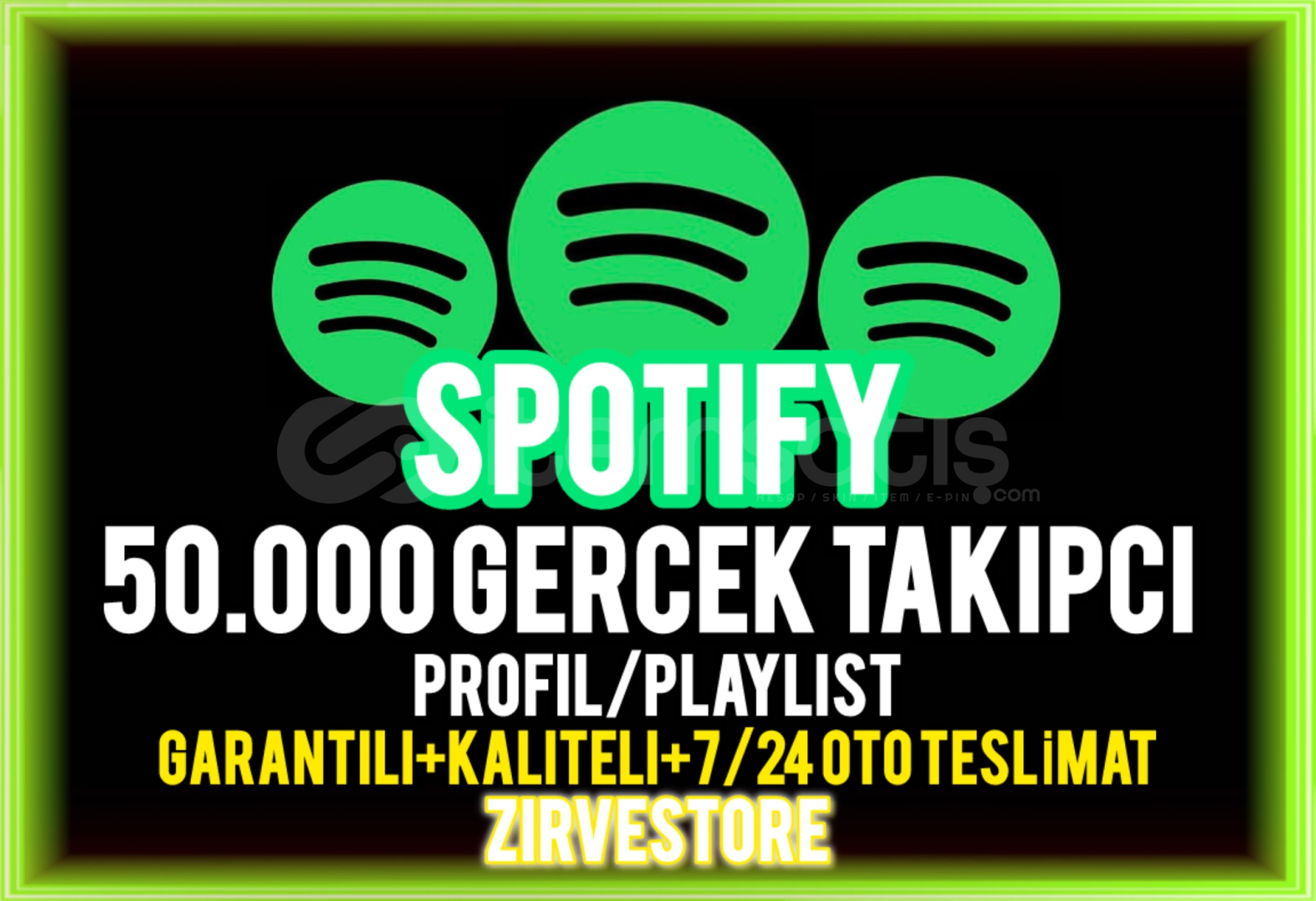 ⭐️KALİTELİ⭐️Spotify 50000 Gerçek Profil/Playlist ⭐️KALİTELİ⭐️Spotify 50000 Gerçek Profil/Playlist