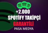 ⭐[KALİTELİ] SPOTİFY GARANTİLİ 2.000 TAKİPÇİ ⭐