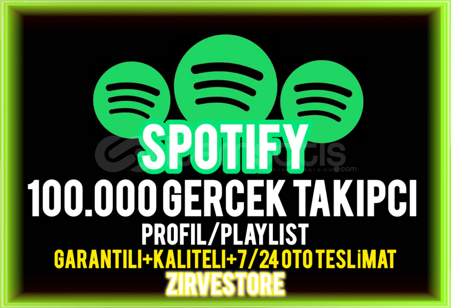 ⭐️KALİTELİ⭐️Spotify100000 Gerçek Profil/Playlis ⭐️KALİTELİ⭐️Spotify100000 Gerçek Profil/Playlis