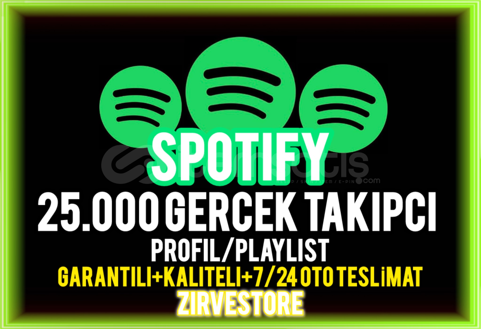 ⭐️KALİTELİ⭐️Spotify 25000 Gerçek Profil/Playlist ⭐️KALİTELİ⭐️Spotify 25000 Gerçek Profil/Playlist