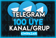 ⭐️[KALİTELİ] TELEGRAM 100 ÜYE