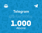 Kaliteli ⭐ Telegram 1000 Abone