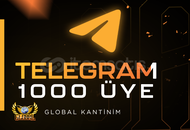 (KALİTELİ) Telegram 1.000 Gerçek Üye