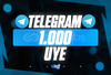 ⭐[KALİTELİ] Telegram 1000 Grup/Kanal Üye