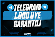 Kaliteli - Telegram 1.000 Üye