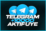 (KALİTELİ) Telegram 10.000 Gerçek Üye