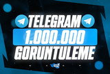 ⭐[KALİTELİ] Telegram 1.000.000 Görüntülenme