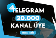 [KALİTELİ] TELEGRAM 20.000 KANAL ÜYESİ