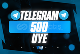 ⭐[KALİTELİ] Telegram 500 Grup/Kanal Üye