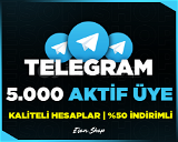 ⭐[GARANTİLİ] TELEGRAM 5000 AKTİF ÜYE⭐