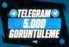 ⭐[KALİTELİ] Telegram 5000 Görüntülenme