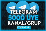 ⭐️[KALİTELİ] TELEGRAM 5000 ÜYE