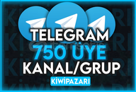 ⭐️[KALİTELİ] TELEGRAM 750 ÜYE