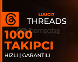 ⭐️[KALİTELİ] THREADS 1000 TAKİPÇİ ⭐️