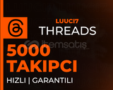 ⭐️[KALİTELİ] THREADS 5000 TAKİPÇİ ⭐️