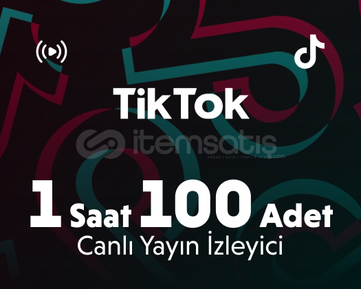 Kaliteli ⭐ TikTok 1 Saat 100 İzleyici Kaliteli ⭐ TikTok 1 Saat 100 İzleyici