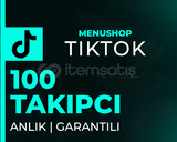 ⭐[KALİTELİ] TİKTOK 100 GERÇEK TAKİPÇİ⭐