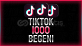 ⭐|KALİTELİ]⭐TİKTOK 1.000 GERÇEK BEĞENİ