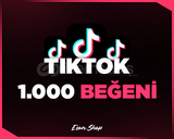 ⭐[KALİTELİ] TİKTOK 1000 GERÇEK BEĞENİ⭐