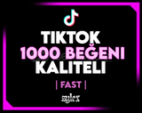⭐[KALİTELİ] TikTok 1.000 Gerçek Beğeni