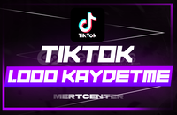 ⭐[KALİTELİ] TİKTOK 1.000 GERÇEK KAYDETME⭐