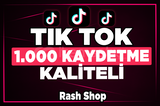 ⭐[KALİTELİ] TİKTOK 1000 GERÇEK KAYDETME⭐