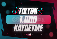 ⭐[KALİTE] Tiktok 1000 Gerçek Kaydetme