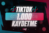 ⭐[KALİTELİ] Tiktok 1000 Gerçek Kaydetme