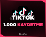 ⭐[KALİTELİ] TİKTOK 1000 GERÇEK KAYDETME⭐