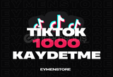 ⭐[KALİTELİ] TİKTOK 1000 GERÇEK KAYDETME⭐