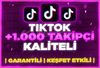 ⭐[KALİTELİ] TİKTOK 1000 GERÇEK TAKİPÇİ⭐