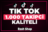⭐[KALİTELİ] TİKTOK 1.000 GERÇEK TAKİPÇİ⭐