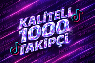 ⭐[KALİTELİ] TİKTOK 1000 TAKİPÇİ