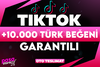 [KALİTELİ]⭐TİKTOK +10.000 TÜRK BEĞENİ GARANTİLİ⭐